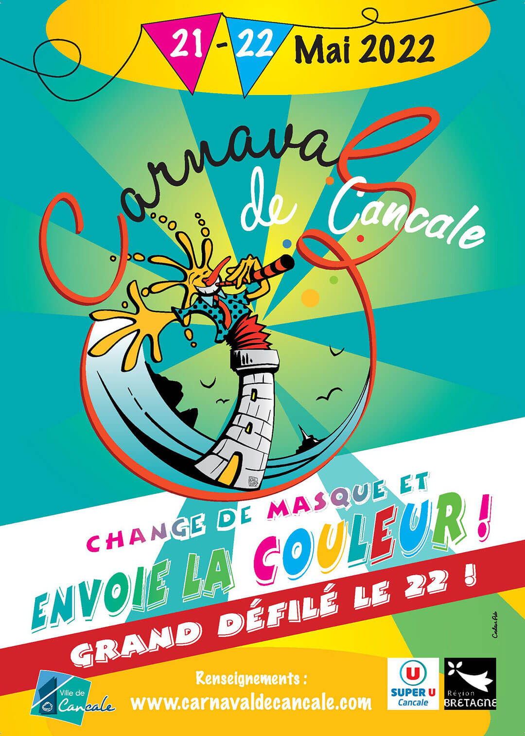 Affiche carnaval 2022